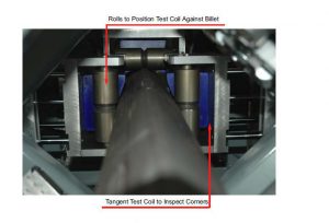 Non Destructive Testing of Square Billets